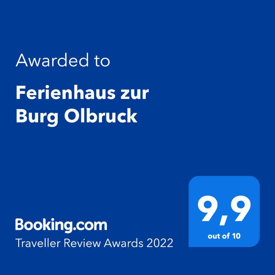 Ferienhaus Zur Burg Olbruck Hain  Экстерьер фото